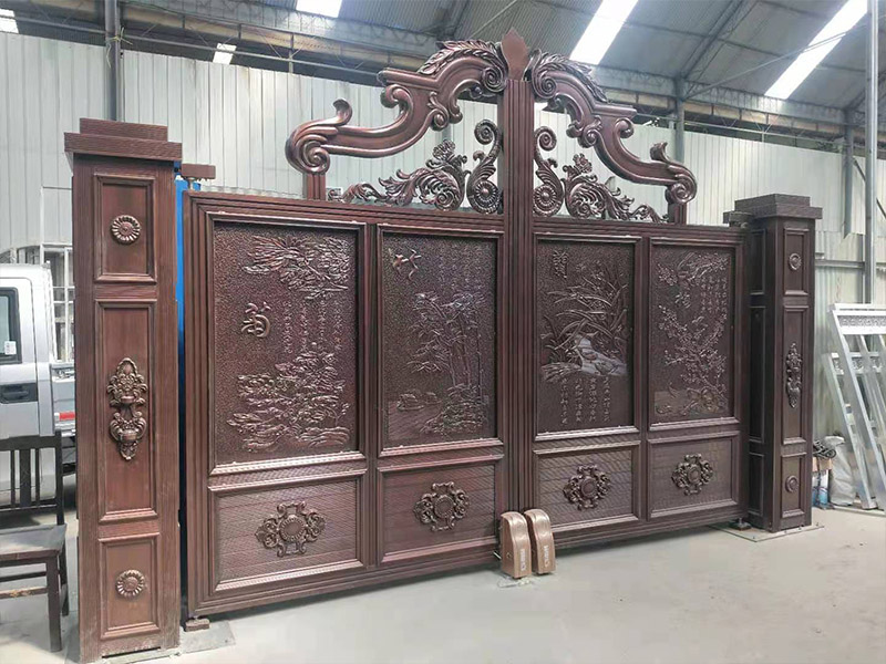 鋁藝大門的產品性能怎么樣